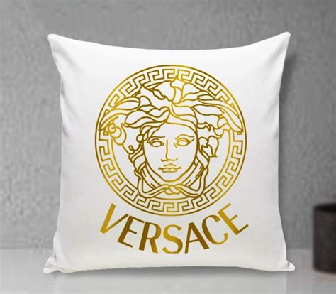 replica versace cushion covers|authentic versace bedding.